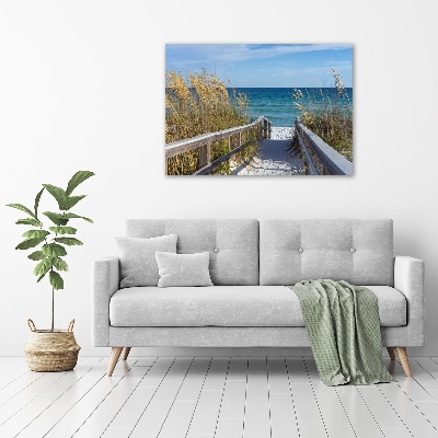 Wall art acrylic Coastal dunes