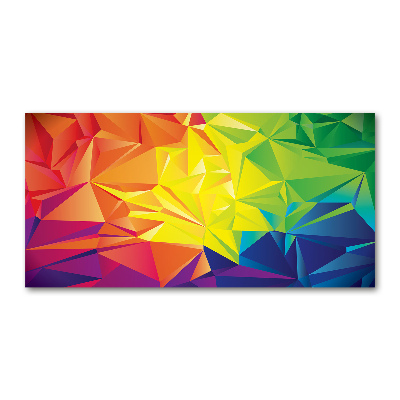 Glass acrylic wall art Abstract background