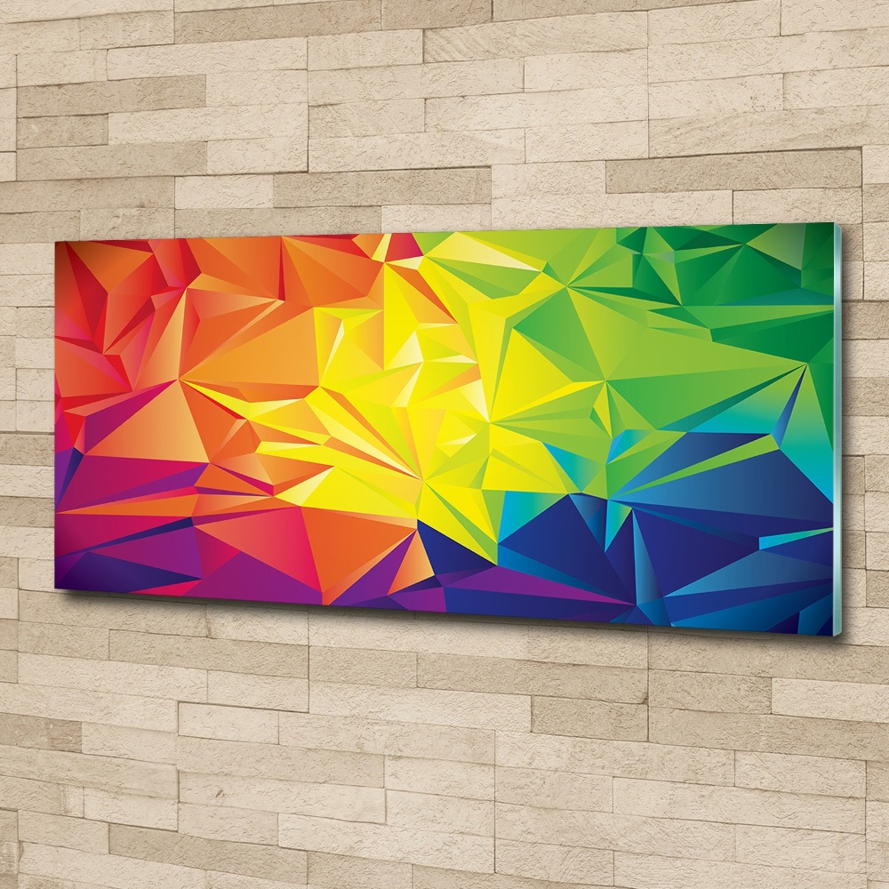 Glass acrylic wall art Abstract background