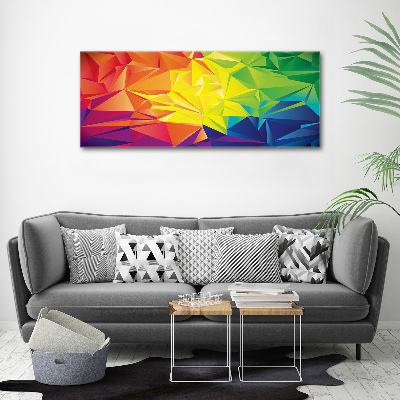 Glass acrylic wall art Abstract background