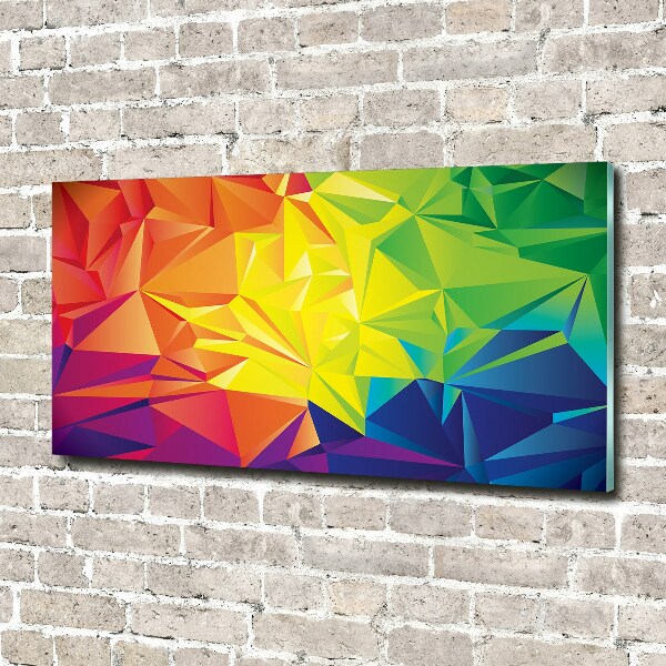 Glass acrylic wall art Abstract background