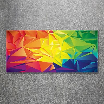 Glass acrylic wall art Abstract background