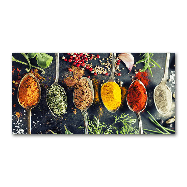 Print on acrylic Colorful spices