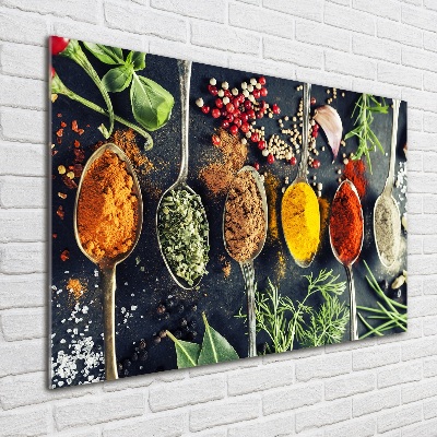 Print on acrylic Colorful spices