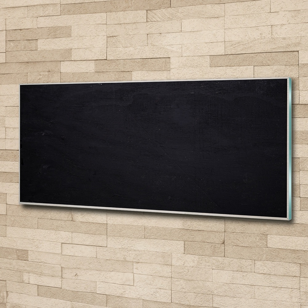 Glass acrylic wall art Black board