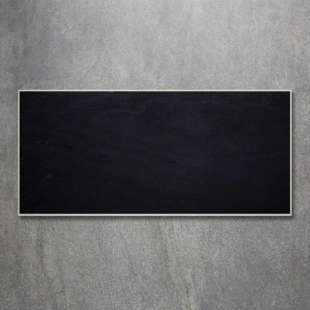 Glass acrylic wall art Black board