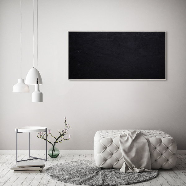 Glass acrylic wall art Black board