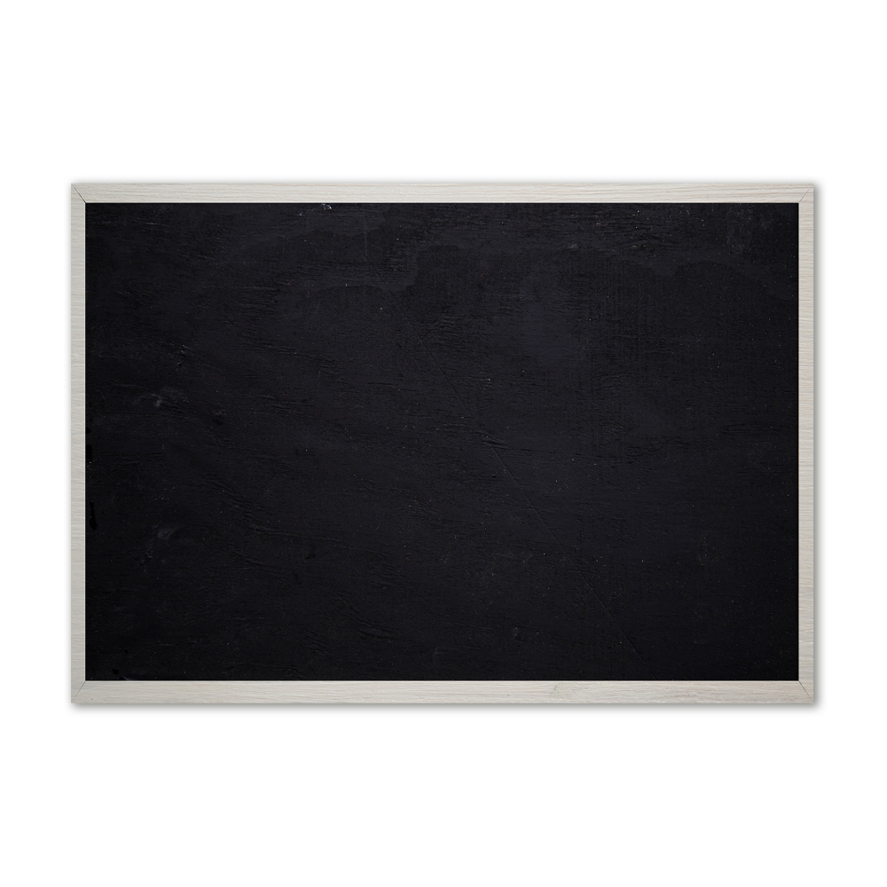 Glass acrylic wall art Black board