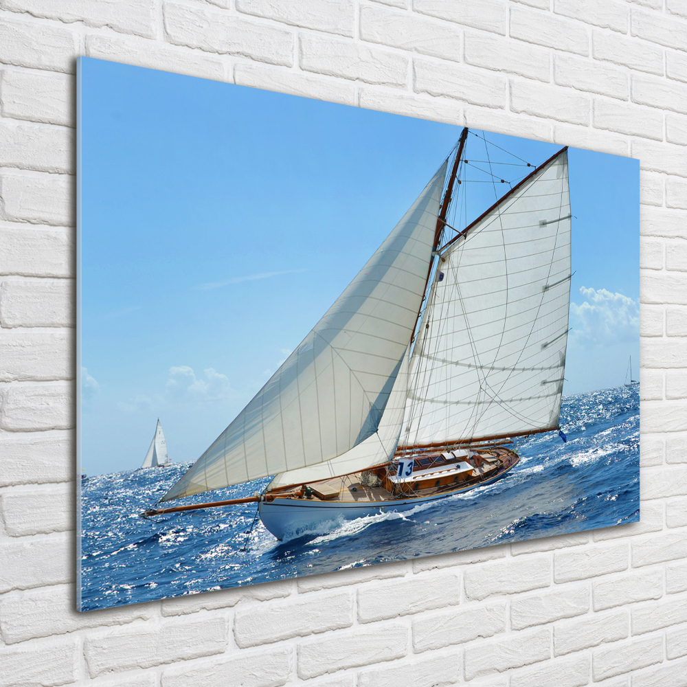 Print on acrylic Yacht