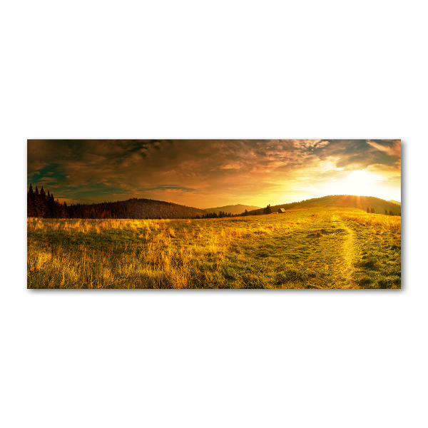 Print on acrylic Panorama of the Tatra Mountains