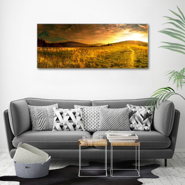 Print on acrylic Panorama of the Tatra Mountains