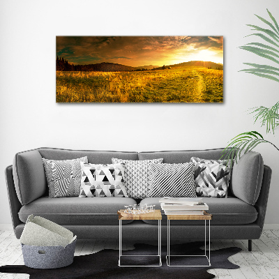 Print on acrylic Panorama of the Tatra Mountains