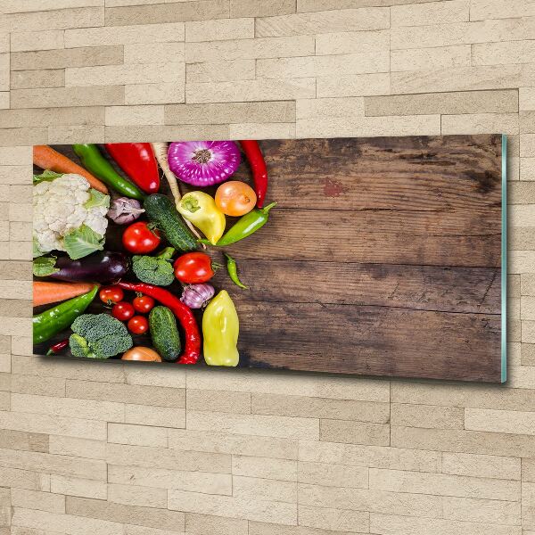 Wall art acrylic Vegetables