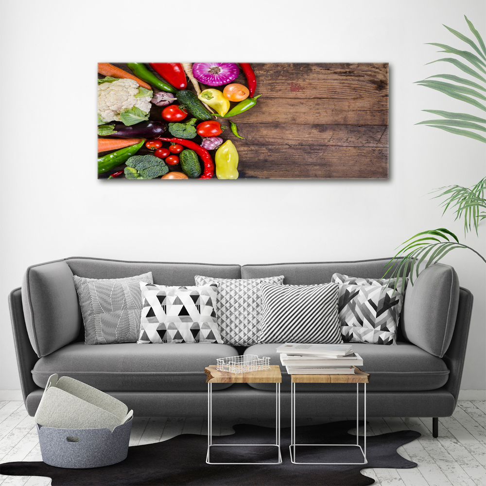 Wall art acrylic Vegetables