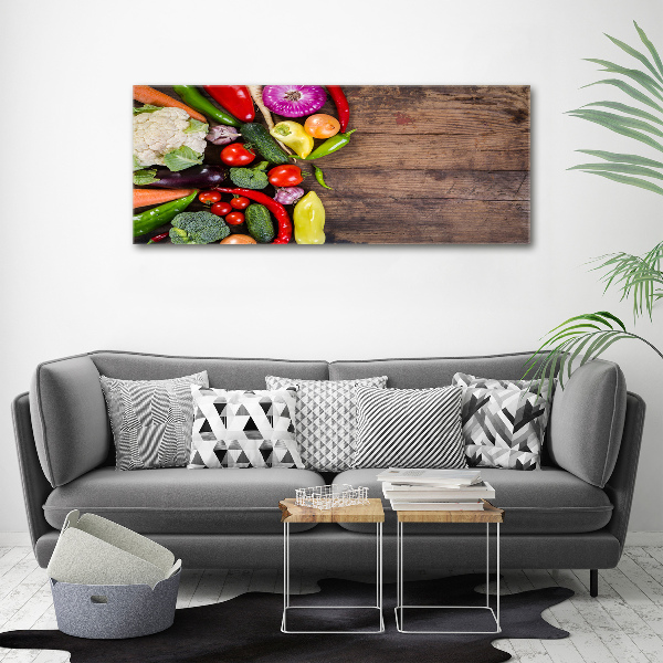 Wall art acrylic Vegetables