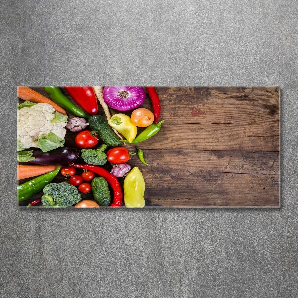 Wall art acrylic Vegetables