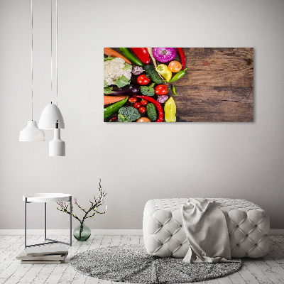 Wall art acrylic Vegetables