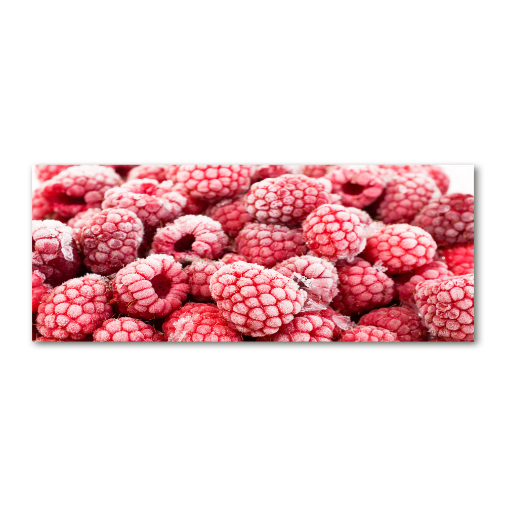 Wall art acrylic Frozen raspberries