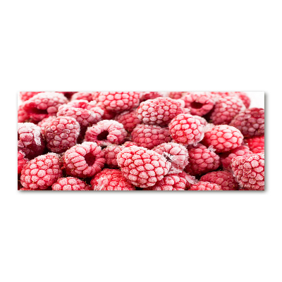 Wall art acrylic Frozen raspberries