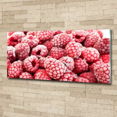 Wall art acrylic Frozen raspberries