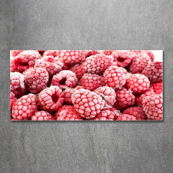 Wall art acrylic Frozen raspberries