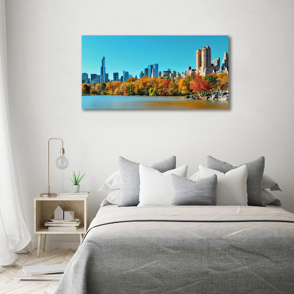 Acrylic print New York in autumn