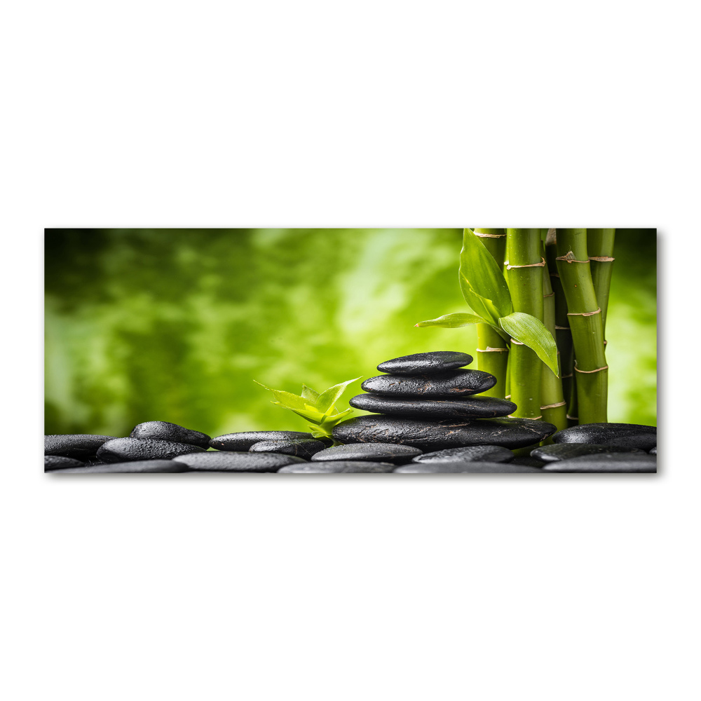 Wall art acrylic Zen stones