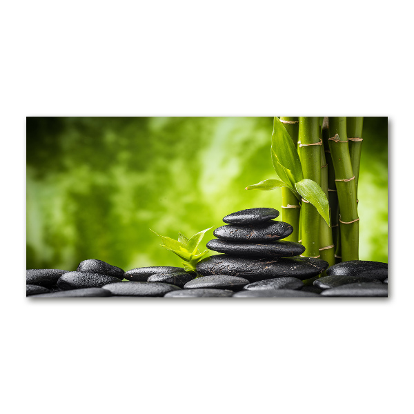 Wall art acrylic Zen stones