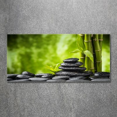 Wall art acrylic Zen stones