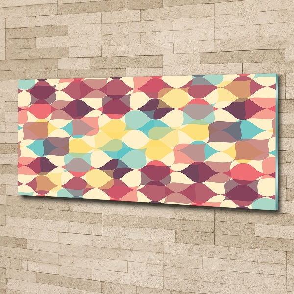 Print on acrylic Geometric background