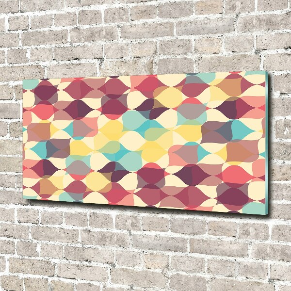 Print on acrylic Geometric background