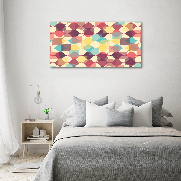 Print on acrylic Geometric background