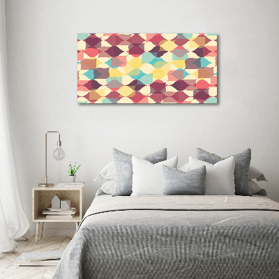 Print on acrylic Geometric background