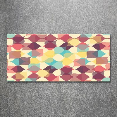 Print on acrylic Geometric background