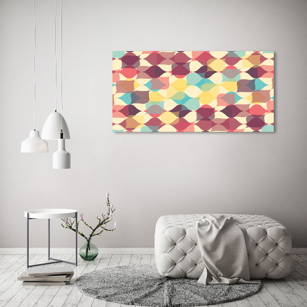 Print on acrylic Geometric background