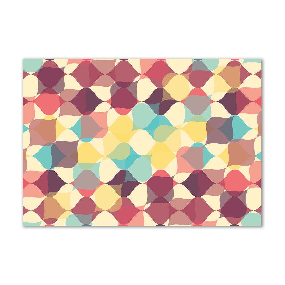 Print on acrylic Geometric background