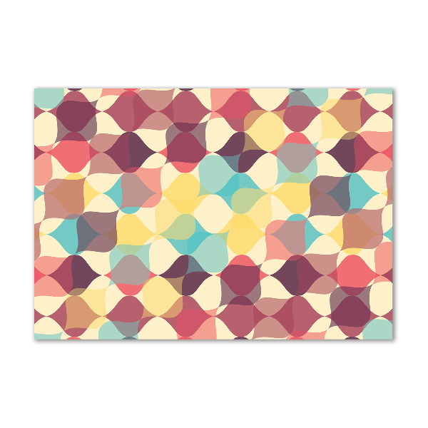 Print on acrylic Geometric background