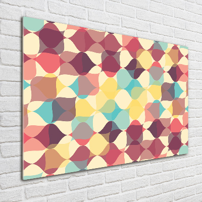 Print on acrylic Geometric background