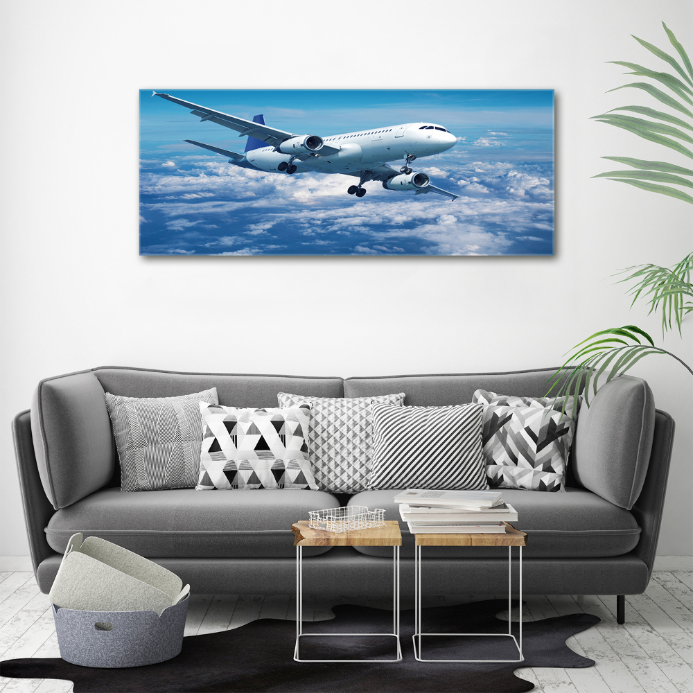 Print on acrylic Aircraft in the clouds