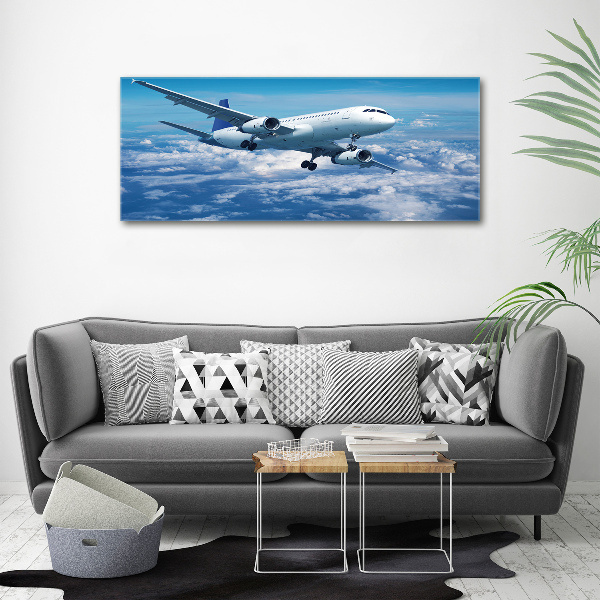 Print on acrylic Aircraft in the clouds