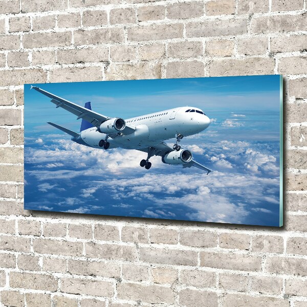 Print on acrylic Aircraft in the clouds