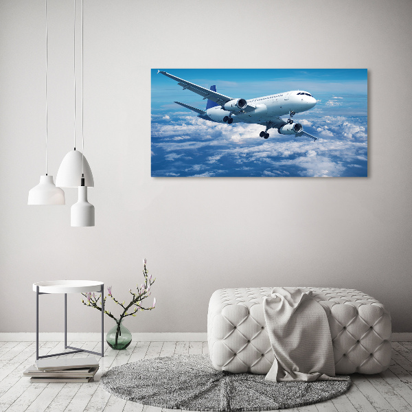 Print on acrylic Aircraft in the clouds