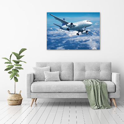 Print on acrylic Aircraft in the clouds