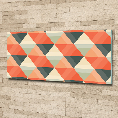 Print on acrylic Geometric background