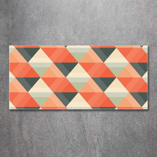 Print on acrylic Geometric background