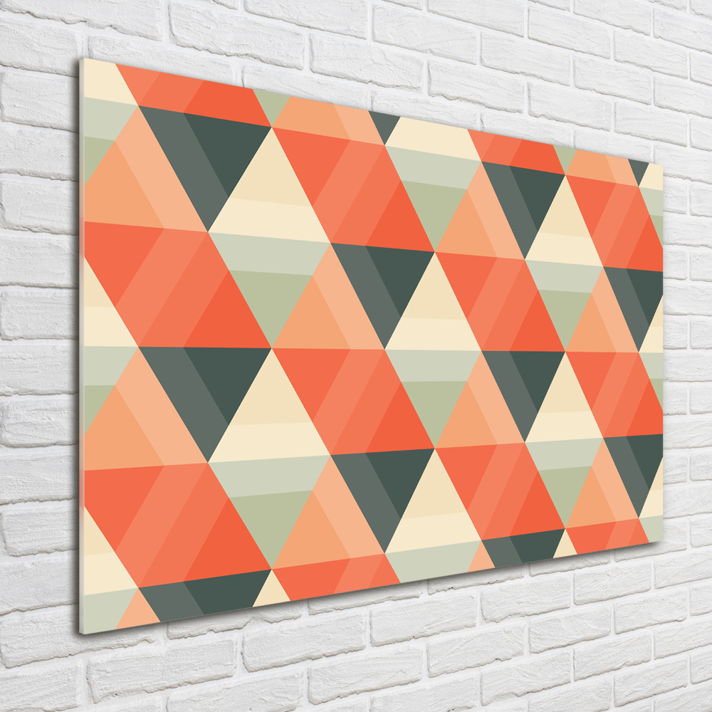 Print on acrylic Geometric background