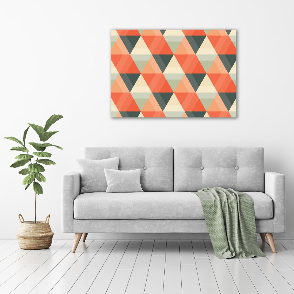 Print on acrylic Geometric background