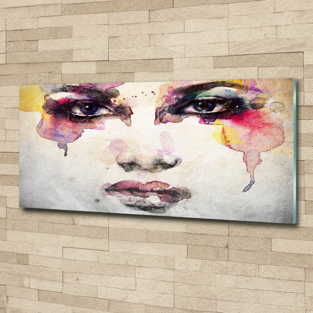 Acrylic wall picture Portrait of a woman