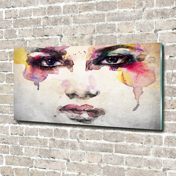 Acrylic wall picture Portrait of a woman