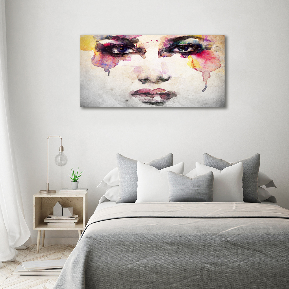 Acrylic wall picture Portrait of a woman